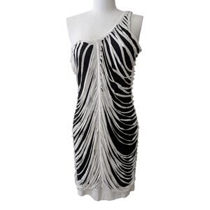 Silver Dagger one shoulder dress NWT